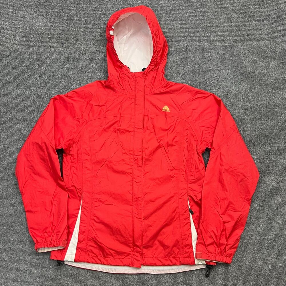 Nike Jacket Women's M Fitstorm Rain ACG 3 Outer Layer Y2K Hiking Rain Coat